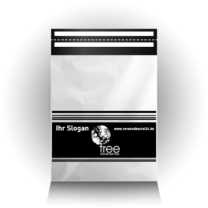 Retourenversandbeutel 57cm + 7cm x 60cm, 1 farbig Coex